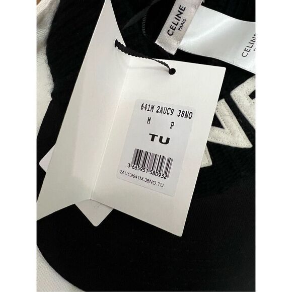 Celine logo visor sun visor hat cap - Picture 9 of 12